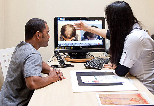 $25 for a 45-Minute SRS Microscopic Professional Hair Analysis & Consultation  incl. a $200 Treatment Voucher