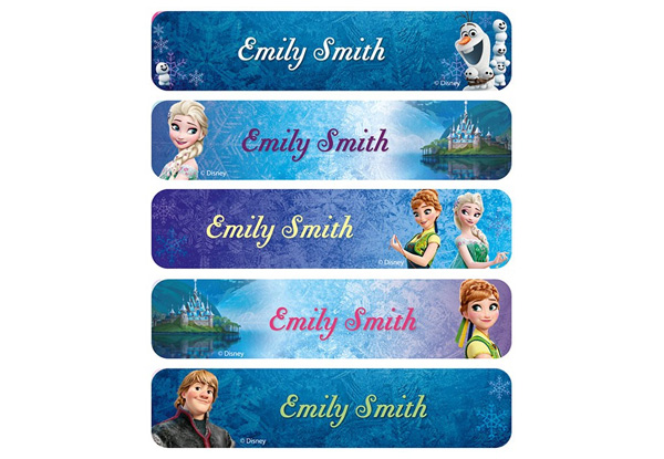 $14.99 for 60 Personalised Vinyl Name Labels incl. Nationwide Delivery (value $44.98)