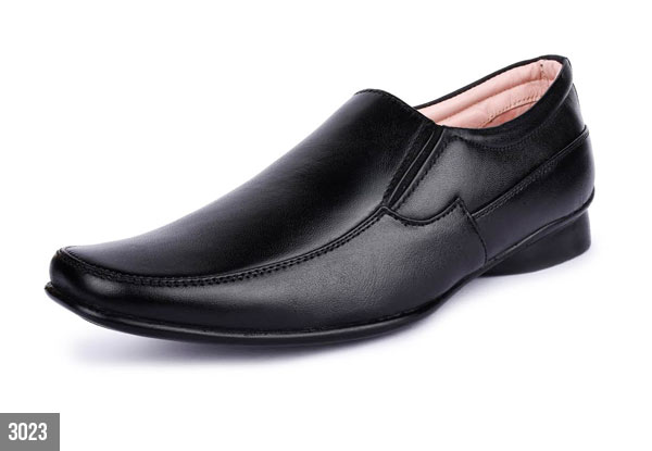 $58 for a Pair of Style ’n’ Wear Men's Slip-On Leather Shoes