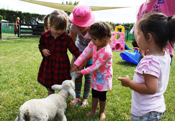 $3 for a Child Entry to Petting Zoo or $6 for an Adult (value up to $8)