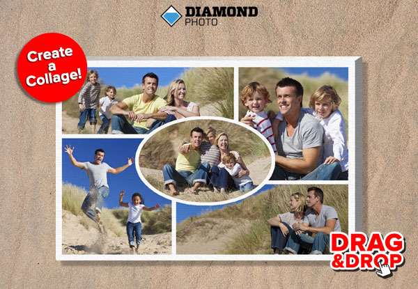 From $15 for a 20x30cm Photo Canvas incl. Nationwide Delivery