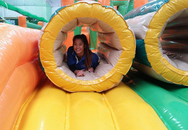 $8 for One Entry into Mission: Inflatable or $15 for Two Entries – Suitable for All Ages & Available at Two Locations, Sundays Only (value up to $24)