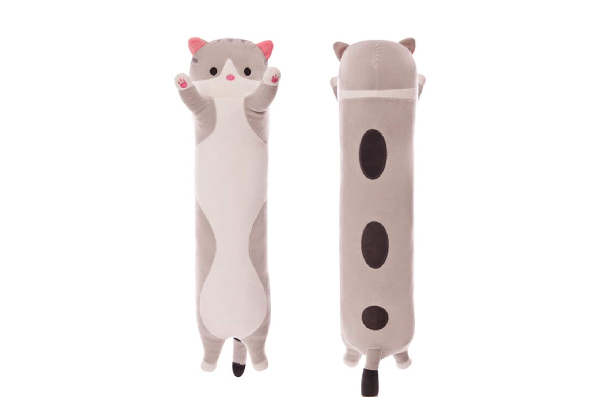 Cute Cat Plush 110cm Soft Toy - Available in Two Colours