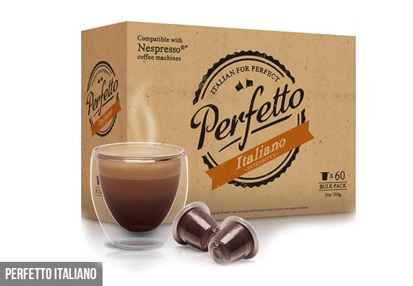 $29 for 60 Coffee Pods Compatible with Nespresso Machines – Available in Three Flavours