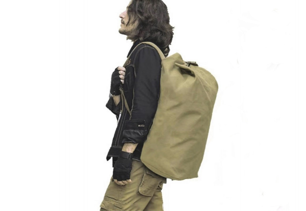 Large Capacity Travel Canvas Backpack - Three Colours Available