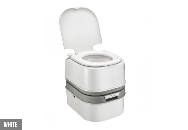 24L Portable Camping Toilet - Two Colours Available