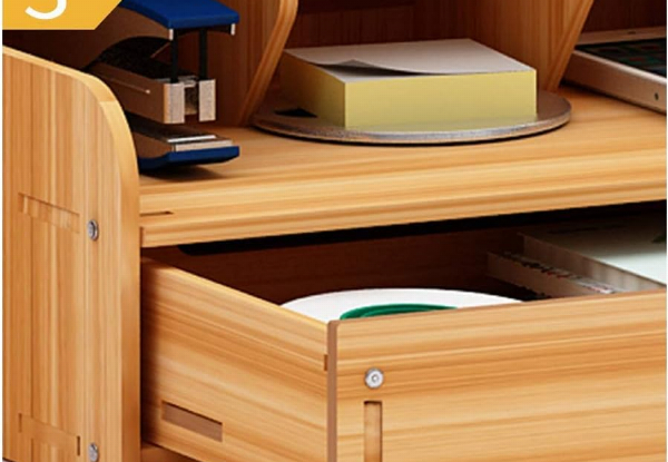 Wooden Desk Organiser - Two Options Available