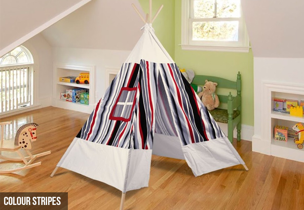 $79 for a Kids' Teepee Tent – Four Options Available