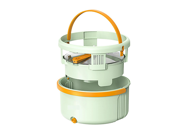 Retractable Spin Mop & Bucket Incl. Microfibre Mop Pad Range - Three Options Available