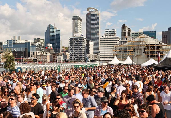Entry to the New Zealand Beer Festival