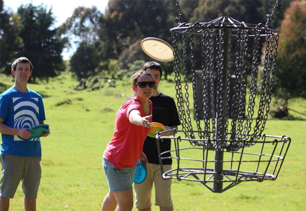 $5 for a Frisbee Golf Experience for Two People incl. Two Discs Per Person (value $20)