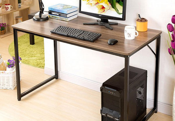 $49 for a Compact Home & Office Computer Desk - Two Colours Available