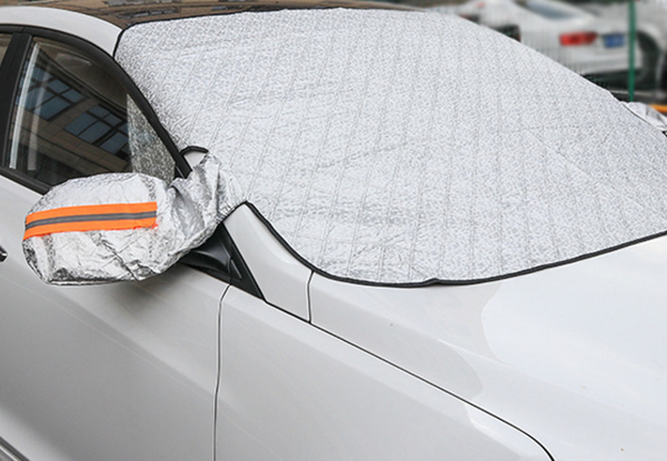 Car Windshield Snow Cover Protector - Two Sizes Available
