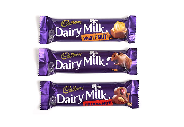 $45 for a Box of 48 Cadbury UK Chocolate Bars - Available in Three Flavours
