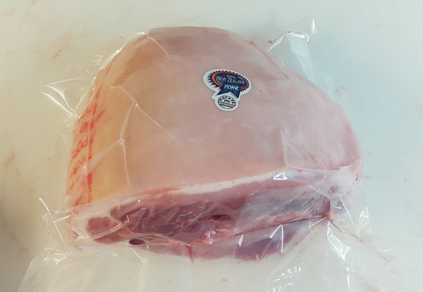 $35 for a 5kg Vacuum Packed Carton of Fresh New Zealand Pork Leg Roast – Option for 10kg