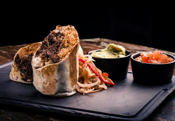 $39 for Chimichanga to Share, Any Two Burritos & Two Sol Beers or Frozen Margaritas – Options for up to Ten People (value up to $475)