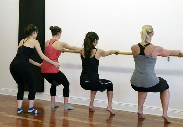 $65 for Eight-Week Barre Fitness Courses Starting Thursday 29th September at 5.30pm & Monday 3rd October at 7.00pm