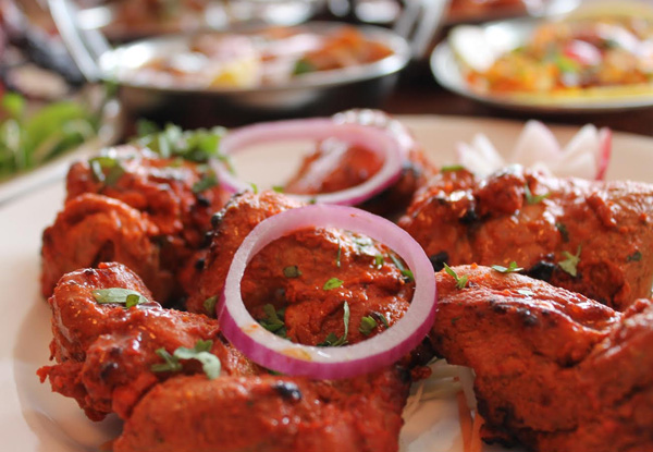 $35 for Two Entrees, Mains & Rice for Two People - Options for up to Six People (value up to $213)