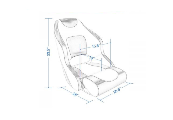 Captains Bucket Boat Seat - Available in Two Colours