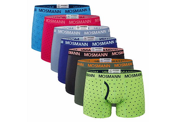 $69 for Seven-Pairs of Mosmann Classic Boxer Briefs