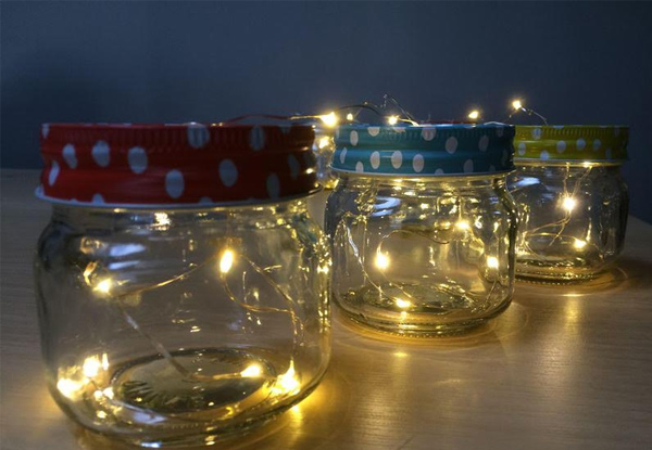 $8 for Two Decorative LED Wire Seed Light Sets or $16 for Four Sets