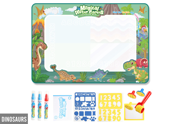 Kid's Educational Reusable Magic Doodle Mat - Seven Styles Available