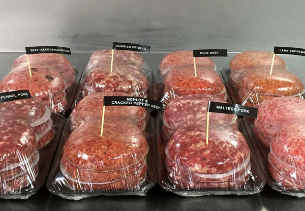 $10 for a Six-Pack of Gourmet Burger Patties - Eight Flavours to Choose From