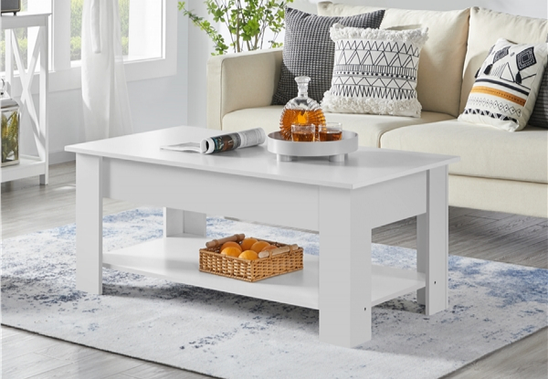 Large Lift Top Coffee Table