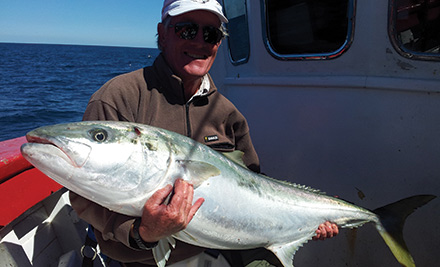 $49 for a Four-Hour Fishing Trip, $79 for a Six-Hour South Coast In-Shore Fishing Trip or $105 for a Nine-Hour Deep Water Charter in Cook Strait - Options to incl. Rod Hire, Tackle & Bait (value up to $190)