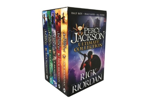 Five-Book Percy Jackson Ultimate Collection Pack - Elsewhere Pricing $64.99