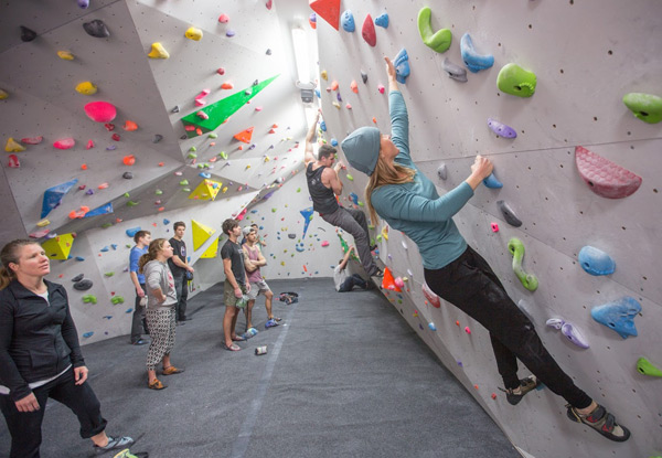 $5 for a Child's Boulder Climbing Wall Pass, $7 for an Adult or $19 for a Family Pass