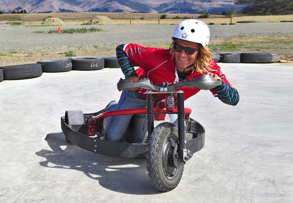 $18 for Drift Kart Hire – $36 for Two Karts or $54 for Three