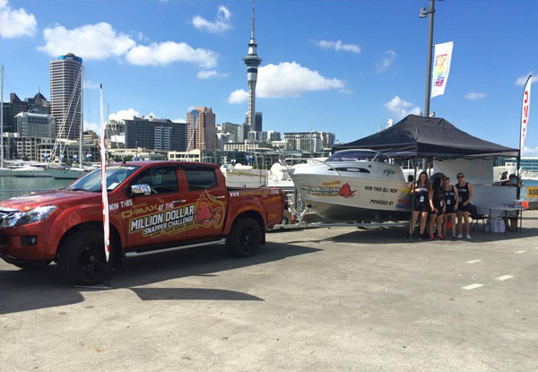 $99 for One Ticket to the Auckland Isuzu Snapper Challenge incl. an Earlybird Pack