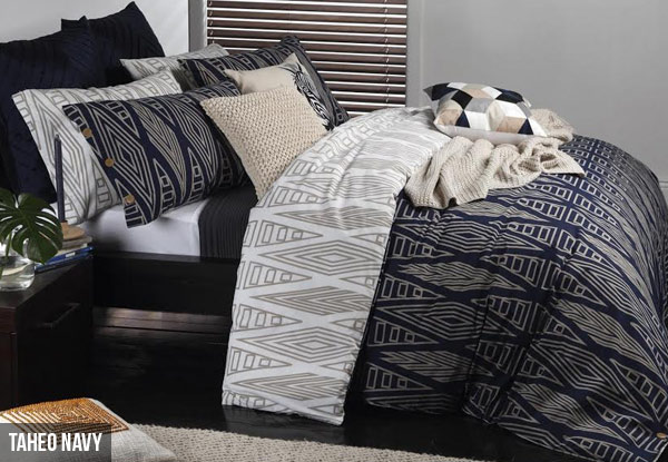 From $79 for a Logan & Mason Duvet Set – Four Styles Available