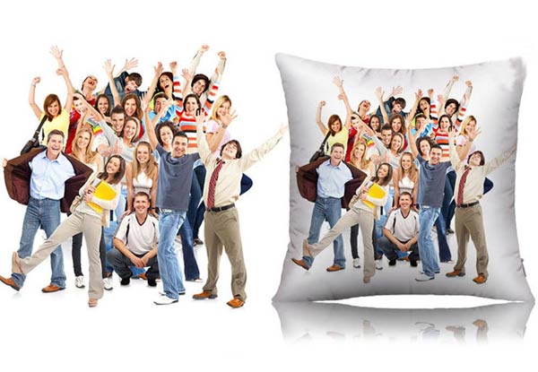 $22 for a Personalised Photo Printed Cushion Cover Incl. Shipping