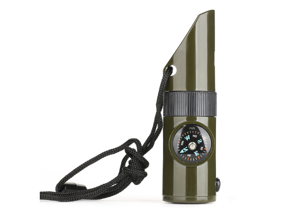 Seven-in-One Outdoor Survival Tool