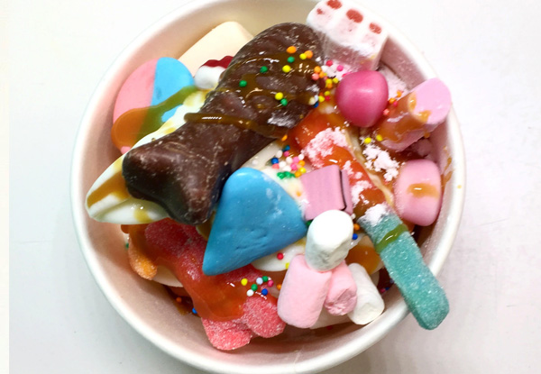 $4 for 200g of Self-Serve Frozen Yogurt or $6 for 300g incl. Toppings - Two Nelson Locations (value up to $9)