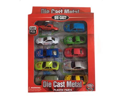 $29 for a Truck & Transporter Set with 12 Cars or $8 for a 10-Pack of Metal Cars