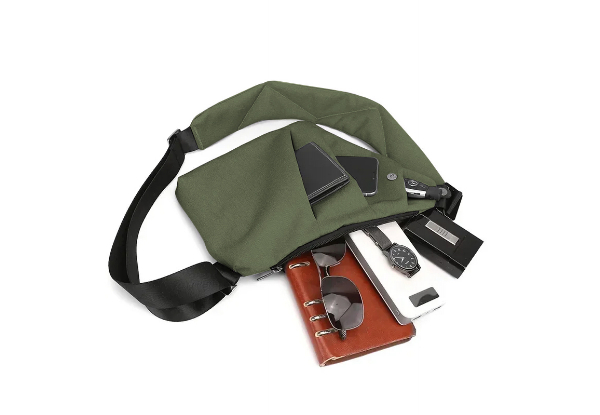 Anti-Theft Sling Bag - Available in Two Styles & Six Colours