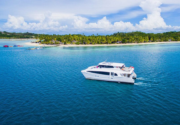From $1,529 for a Seven-Night Plantation Island Fiji Family Holiday for Two Adults and up to Three Children, or From $2,520 to include Daily Breakfast, Boat Transfers and FJD $1000 Food & Beverage Voucher