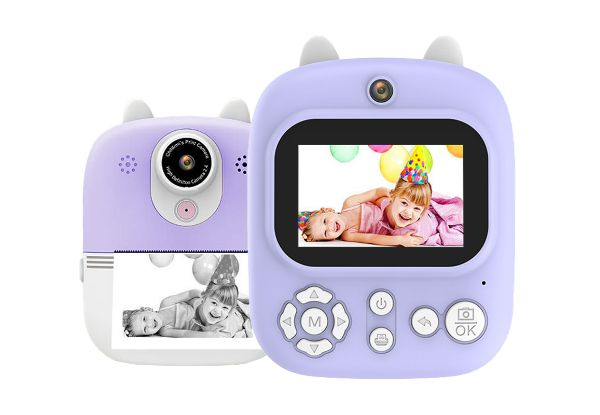 Instant Print Camera Toy Kit for Kids - Three Colours Available
