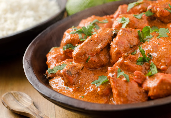 $13 for Any Curry, Rice, Naan Combo incl. a Mango Lassi - Options up to Four People
