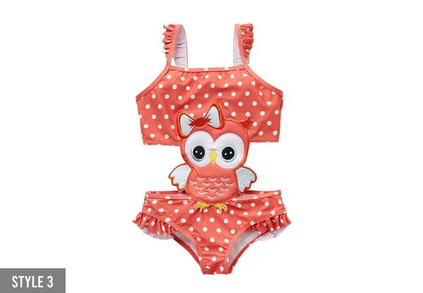 One-Piece Cartoon Swimsuit - Available in Six Styles & Seven Options