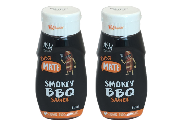 $6.90 for Two Bottles of BBQ Mate Smokey BBQ Sauce (value $11.50)