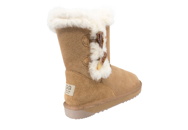Ugg Australian-Made Water-Resistant Two Button Women's Boots - Six Sizes Available