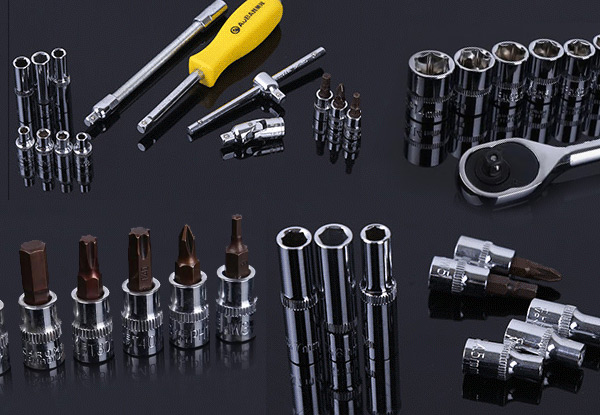 $44.90 for a 46-Piece Car Repair Tool Set with Case