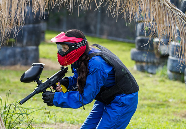 From $25 for All-Day Paintball in an Abandoned Asylum incl. 200 Paintballs & Safety Equipment – Options for up to 30 People, Indoor/Outdoor Available (value up to $1,470)