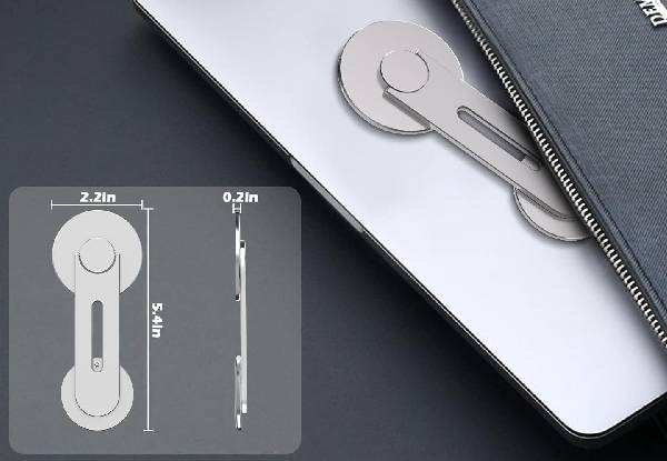 Magnetic Laptop Phone Holder Compatible with MagSafe iPhone