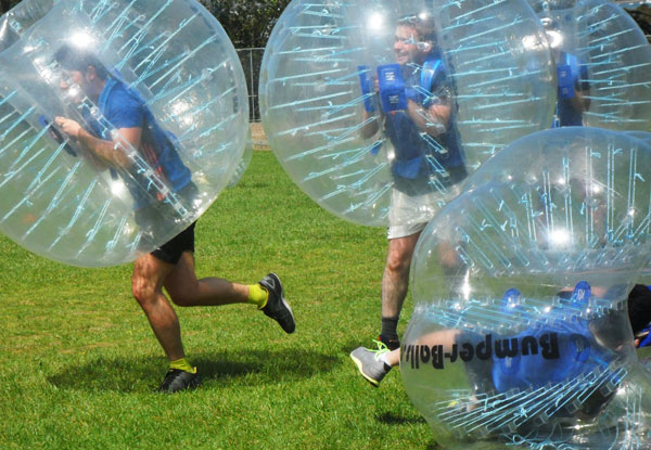 $10 for a 15-Min Bumper Ball Session for One, $15 for Two or $25 for Four People – Valid for the September School Holidays