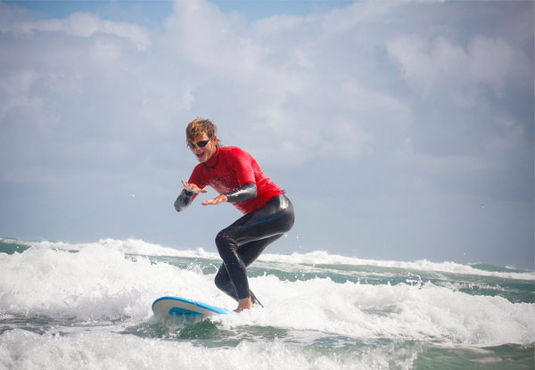 $30 for a Two-Hour Surf Lesson incl. Surfboard & Wetsuit Hire (value up to $60)